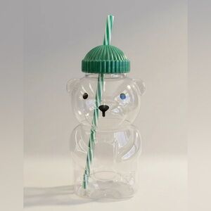 Plastic Teddybear Cup